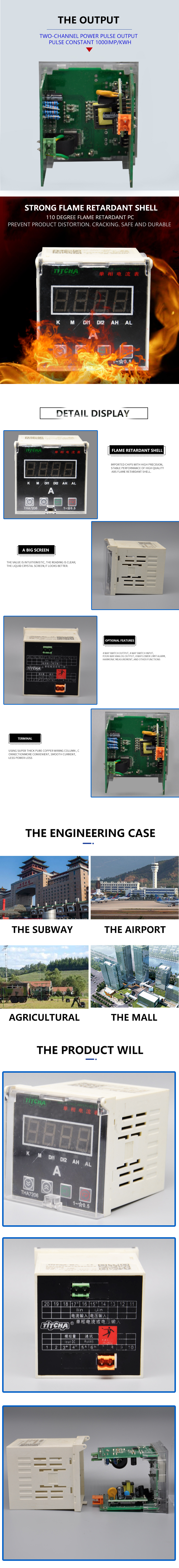 single phase ampere meter