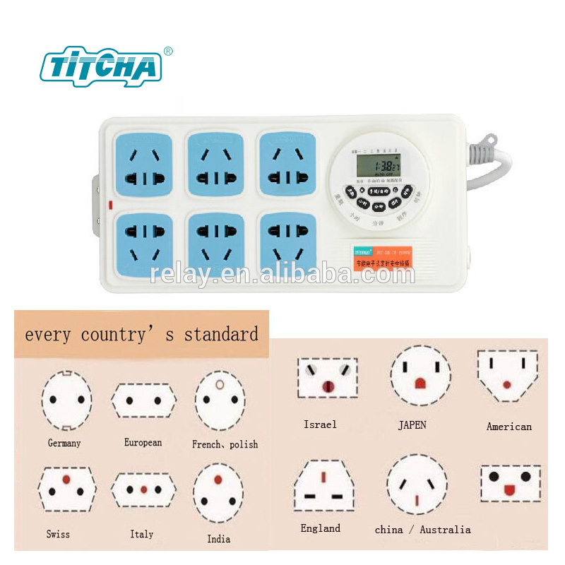 digital timer extension sockets