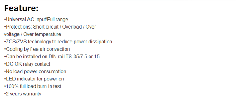 high effciency power supply