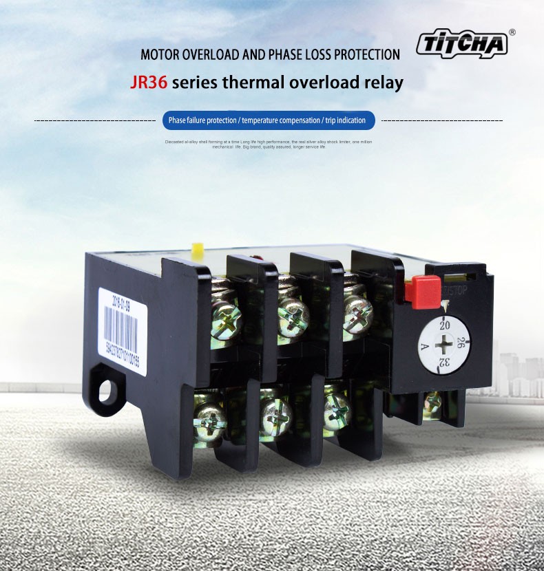 JR36 series thermal overload relay