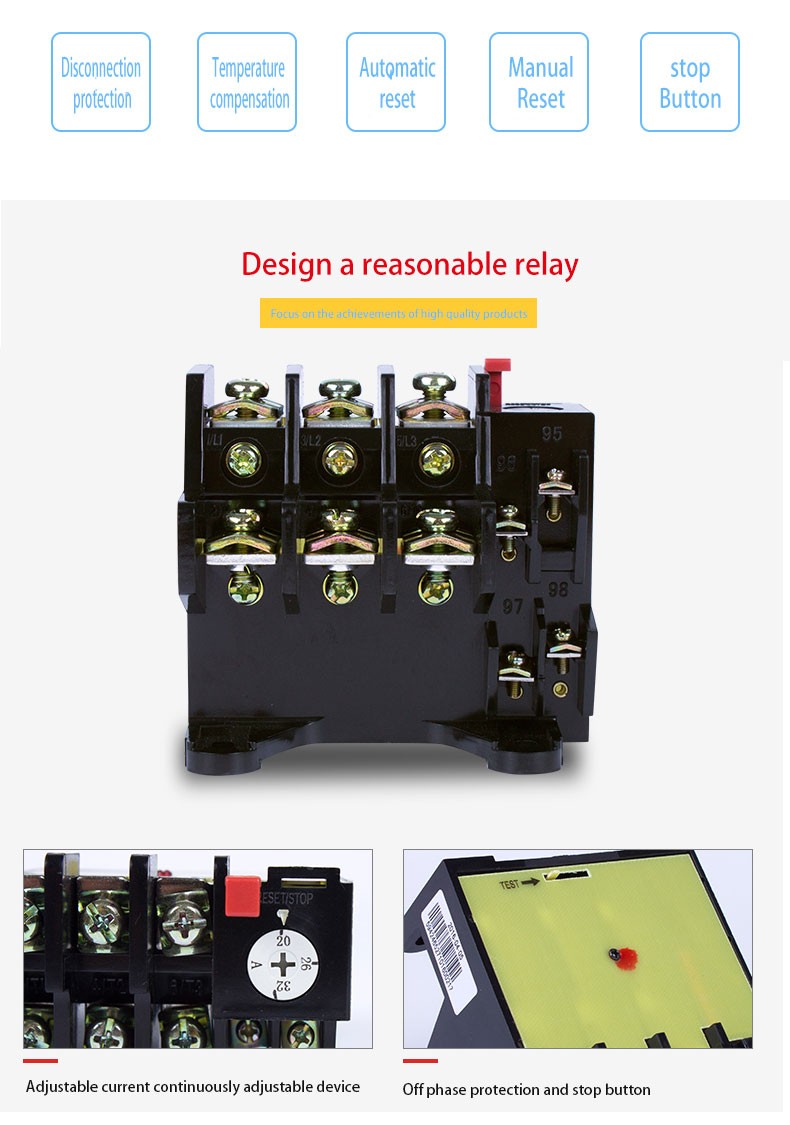 JR36 series thermal overload relay