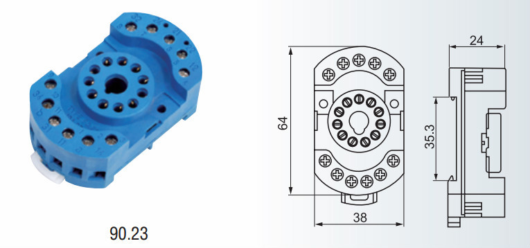 Relay sockets