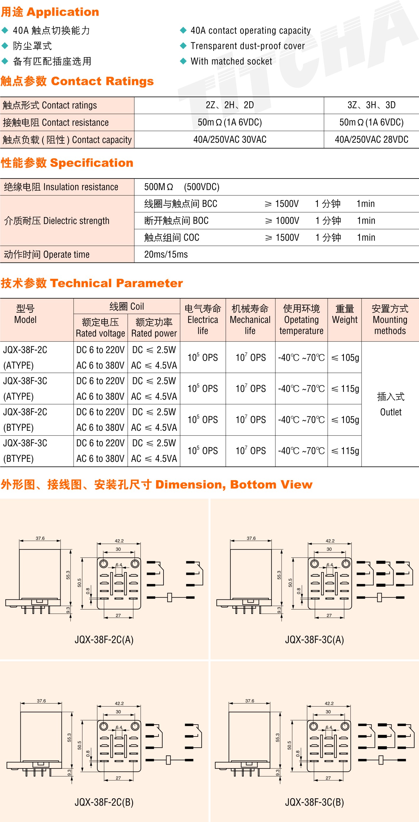 Power relay