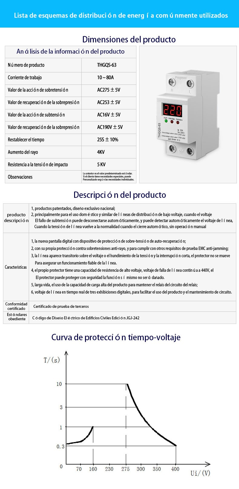 Over under voltage protector