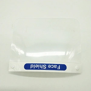 Full face Transparent PET Plastic anti-fog Shield plastic sheet