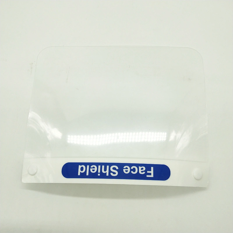 Full face Transparent PET Plastic anti-fog Shield plastic sheet
