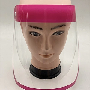 Stylish clear respirator safe  anti oil splash anti fog full face shield splash with eye protection face shield