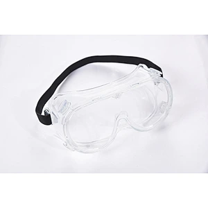goggle Four beads transparent protective sealing anti-droplet anti-sputum elastic band goggles soft convenient