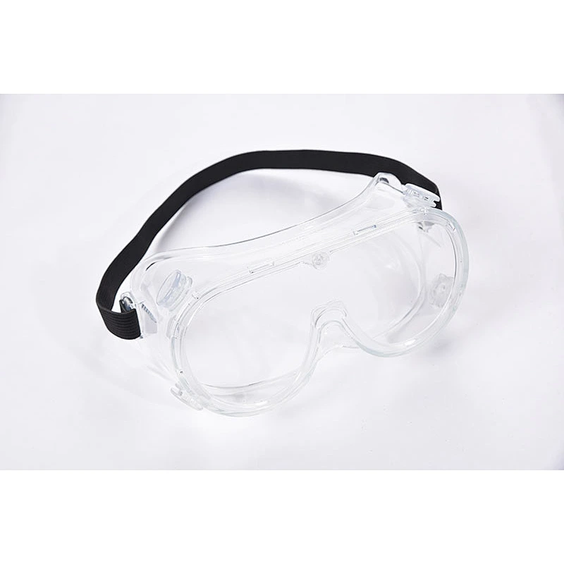 goggle Four beads transparent protective sealing anti-droplet anti-sputum elastic band goggles soft convenient