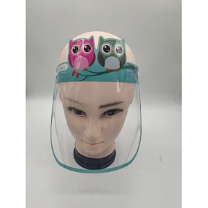 hot selling reusable cartoon  kids baby full face cover protective kid safety hat waterproof pet pad with elastic band