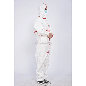 SMS non woven isolation coverall for hospital use