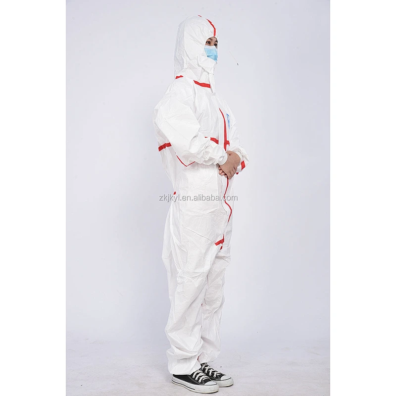 SMS non woven isolation coverall for hospital use