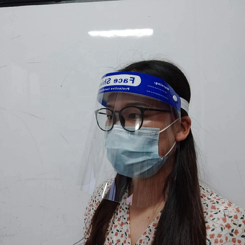 factory  wholesale prevent clear full face shield transparent isolation protective face shield