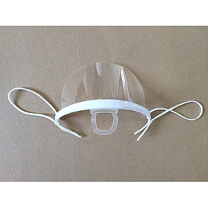 Factory wholesale Health Care Transparent Shield Catering Food Kitchen Hotel Plastic Restaurant Mouth shield