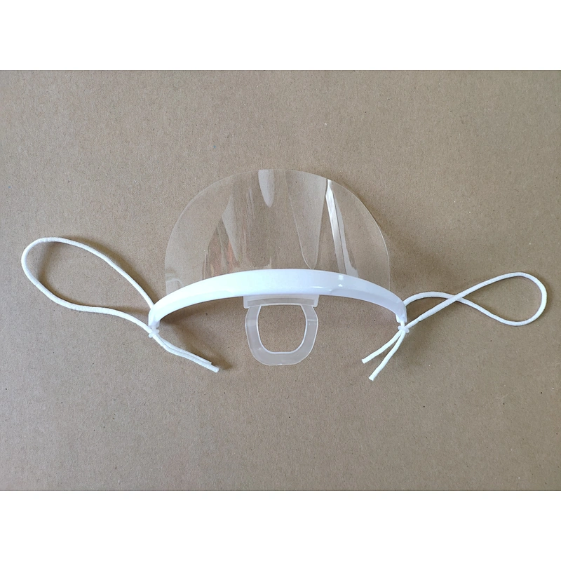 Factory wholesale Health Care Transparent Shield Catering Food Kitchen Hotel Plastic Restaurant Mouth shield