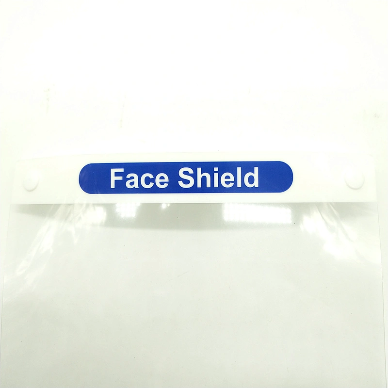 Full face Transparent PET Plastic anti-fog Shield plastic sheet
