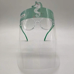 China factory hot selling  cartoon cute full face shield  transparent isolation protective face shield for children
