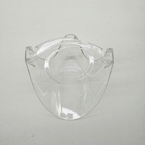 transparent  face shields Dust isolation face screen shield adult fashion face shield