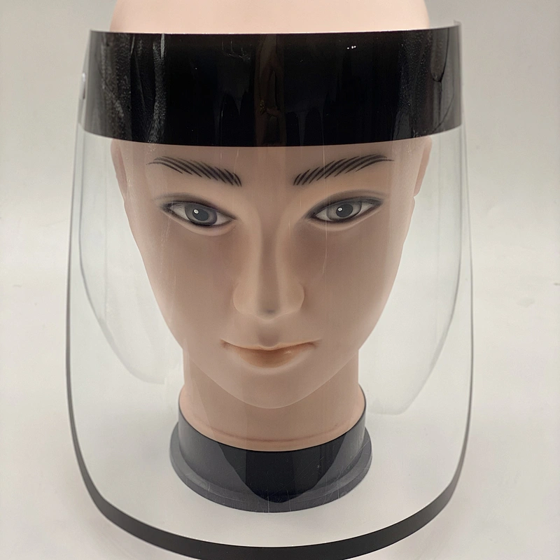 Stylish clear respirator safe  anti oil splash anti fog full face shield splash with eye protection face shield