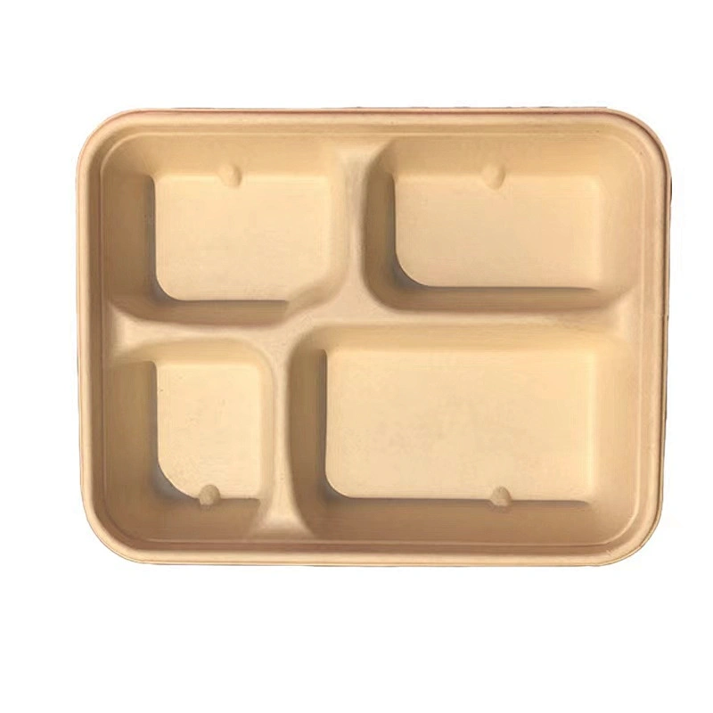Biodegradable Plate Tray Disposable Pulp Tableware Paper