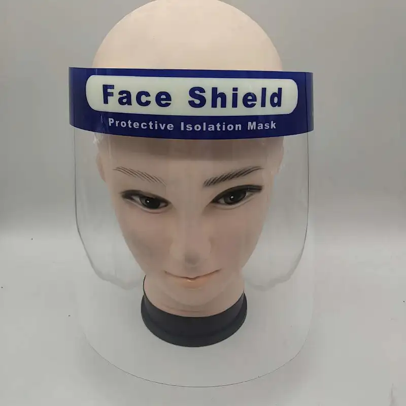 Protective face shield anti-fog anti-dust anti-Oil transparent outdoor kitchen personal caring safety face shield