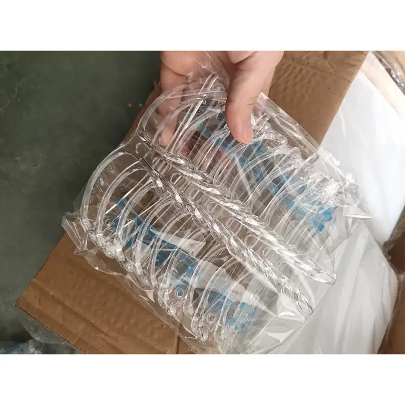 Factory Direct PET Protective Safety Frame Face Shield Frame Face Shields with Eyeglasses Full Face Screen
