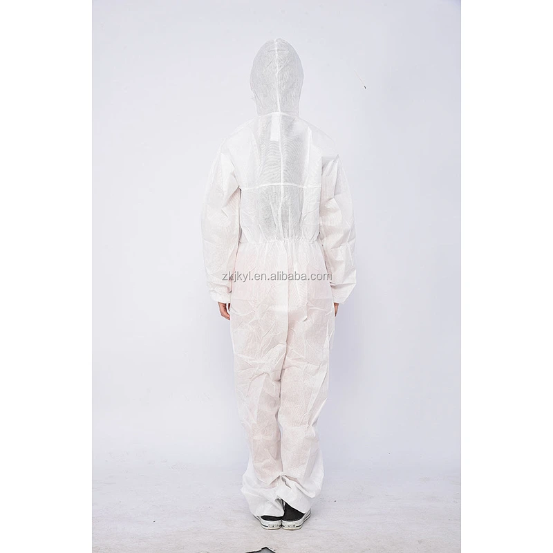 SMS non woven isolation suit for hospital protective gowns protection isolation coverall
