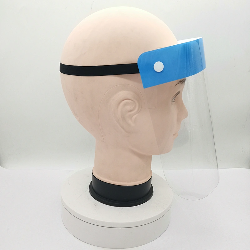 Transparent high Definition Personal Protective Plastic Visor Shield Splash Proof Face Shield