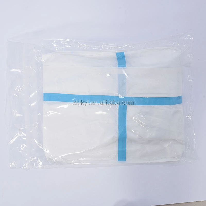 Medical SMS non woven isolation suit hospital  protection isolation coverall