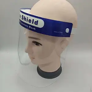 Head Sponge Anti-fog Breathable Safety Face Shield Reusable Epidemic Protection Transparent Face Shields Hot Selling