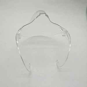 transparent  face shields Dust isolation face screen shield adult fashion face shield