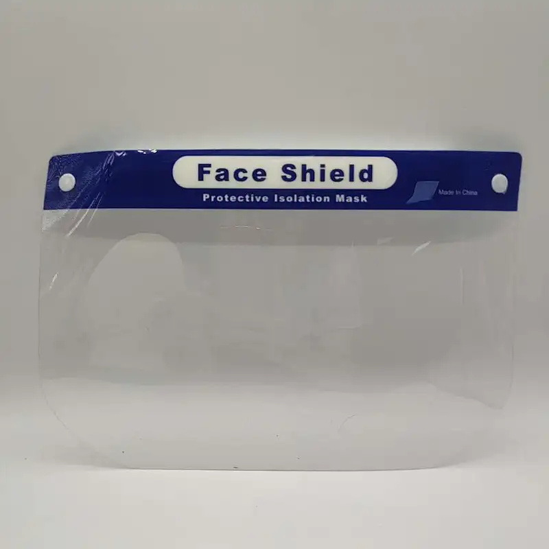 Head Sponge Anti-fog Breathable Safety Face Shield Reusable Epidemic Protection Transparent Face Shields Hot Selling