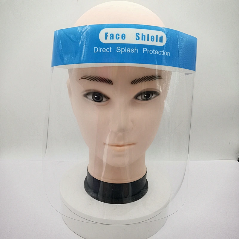Transparent high Definition Personal Protective Plastic Visor Shield Splash Proof Face Shield