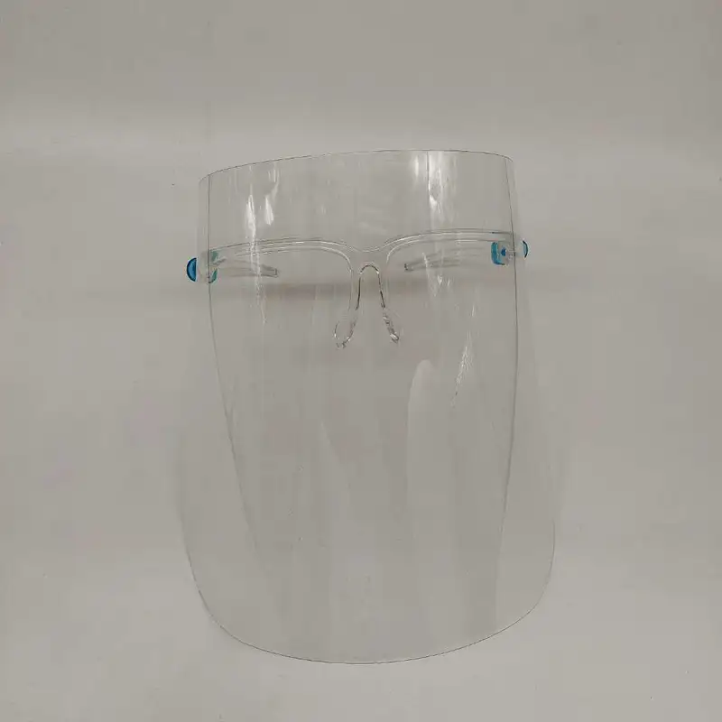 health care factory wholesale eyeglass frame transparent face shield for personal care