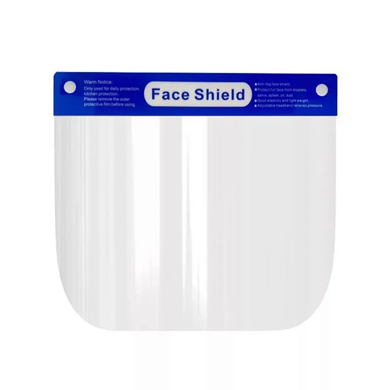 reusable adjustable protective full face shield anti fog splash eye masks protective face shield