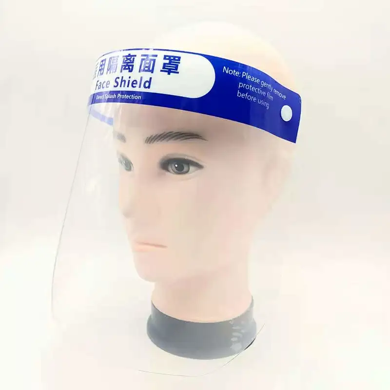 Personal Protection Face Plastic Shields Full Face Protective Cover Face and Eyes Shield Safety Anti-Fog Anti-Oil Anti