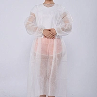 SMS non woven protective coverall clothing  isolation protection gowns doctor hospital surgical suits
