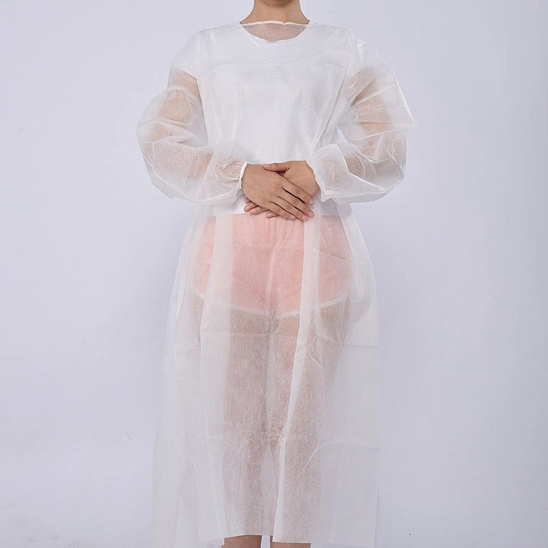 SMS non woven protective coverall clothing  isolation protection gowns doctor hospital surgical suits