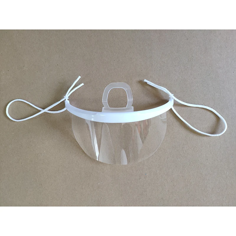 Manufacture Transparent Anti-fog Health Care Face Mouth Shield Kitchen Restaurant Catering Shields for Food
