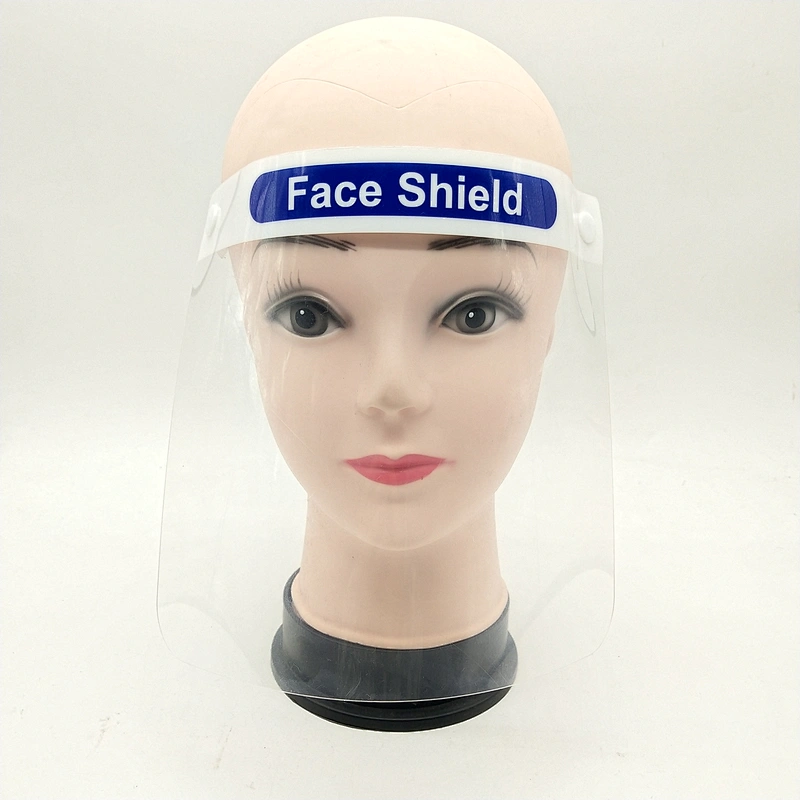 Full face Transparent PET Plastic anti-fog Shield plastic sheet