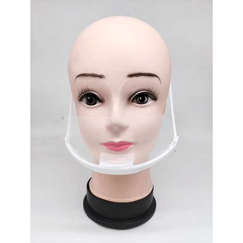 Factory wholesale Health Care Transparent Shield Catering Food Kitchen Hotel Plastic Restaurant Mouth shield