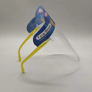 China factory hot selling  cartoon cute full face shield  transparent isolation protective face shield for children