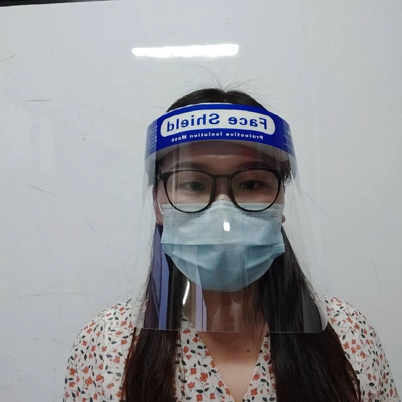 factory  wholesale prevent clear full face shield transparent isolation protective face shield