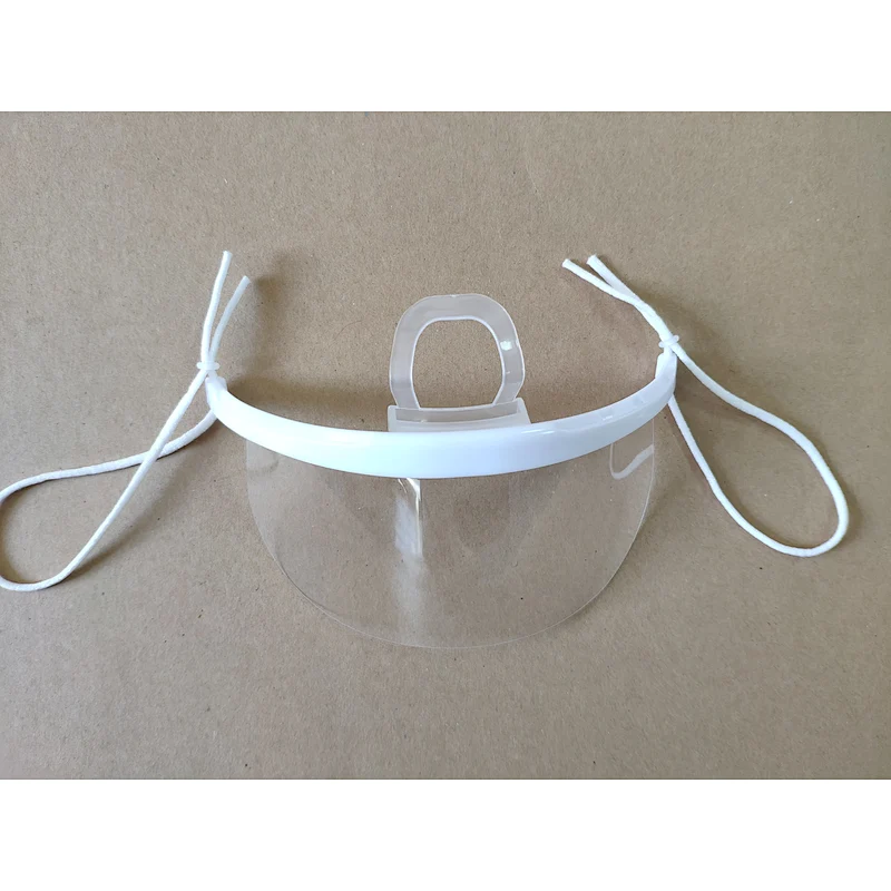 Manufacture Transparent Anti-fog Health Care Face Mouth Shield Kitchen Restaurant Catering Shields for Food