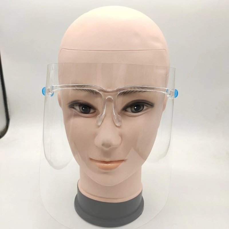 China factory reusable protective full face shields anti fog splash eye shield protective face shield
