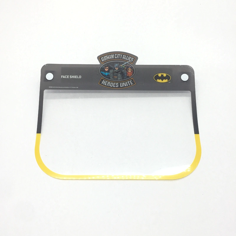 custom Face shield Protective Shield Anti-Dust Plastic Full Kids Face visor Disposable Face Shields