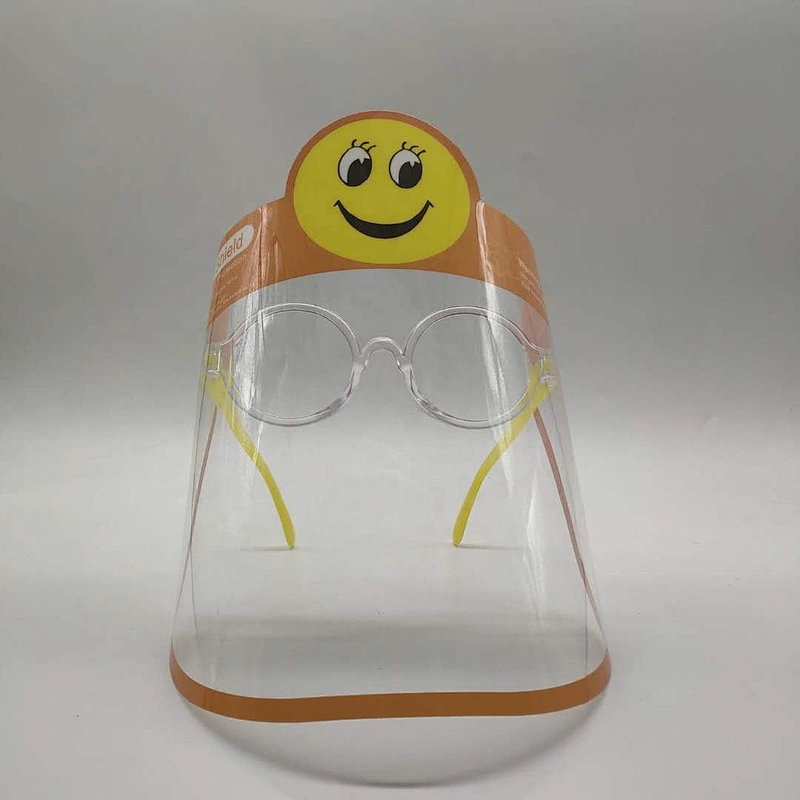 China factory hot selling  prevention clear full face shield  transparent isolation protective face shield for children