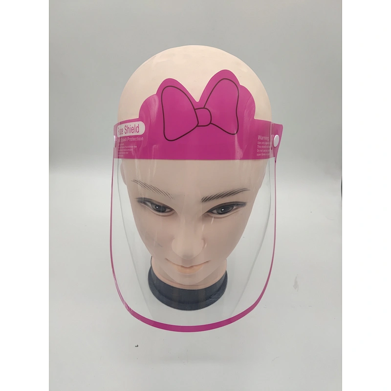kids face shield cartoon transparent protective sponge anti-droplets eye full face protector face shields