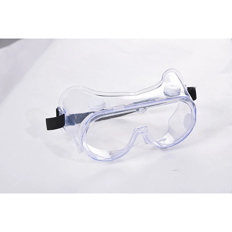 goggle Four beads transparent protective sealing anti-droplet anti-sputum elastic band goggles soft convenient