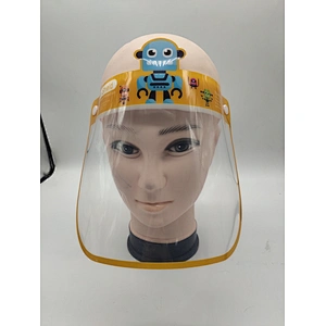 kids protective face cover anti-droplet splash-proof double-sided anti-fog protective isolation face shield